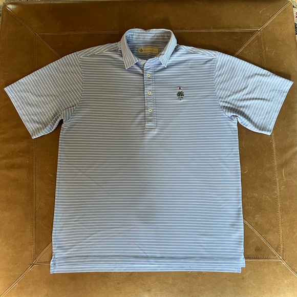 Donald Ross Shirts Donald Ross Mens Merion Golf Club Shirt Light